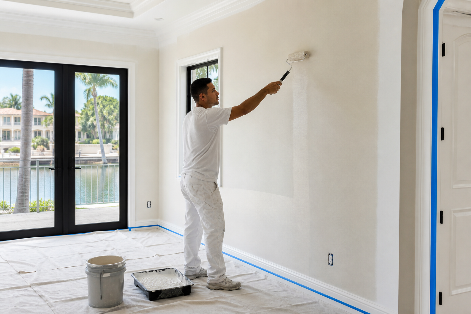 Professional interior residential painting